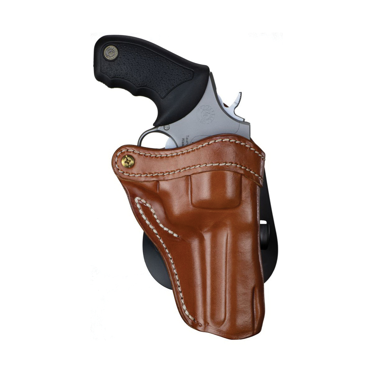 1791 Gunleather RVH2 Ruger GP100 Leather OWB Holster Right 02, Classic Brown - PDHR2CBRR