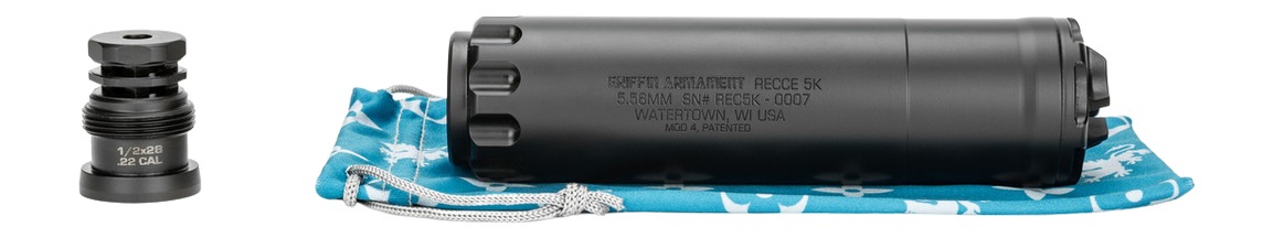 Griffin Armament Recce 5K 5.56mm Silencer