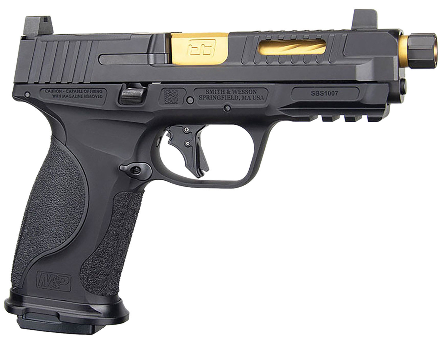 Ed Brown MPF Match Gold 9mm Semi-Auto Handgun