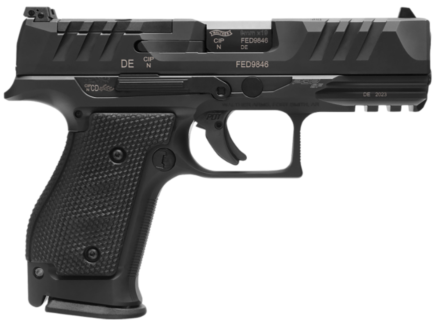 Walther PDP Compact 9mm 10+1 Semi-Auto Pistol