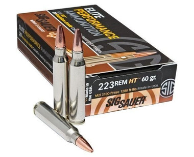 SIG SAUER Elite Performance .223 Rem HT 60 grain