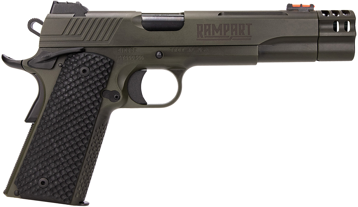 Kimber Rampart 10mm 1911 Pistol - Cerakote Stainless