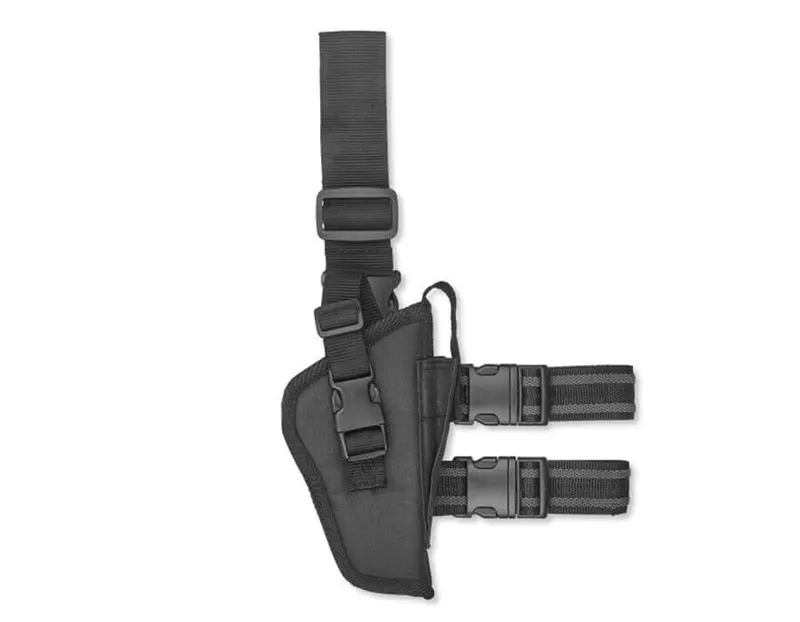 Bulldog Cases Tactical Leg Holster  Right Hand  Fits Most Large Frame Autos (Black)
