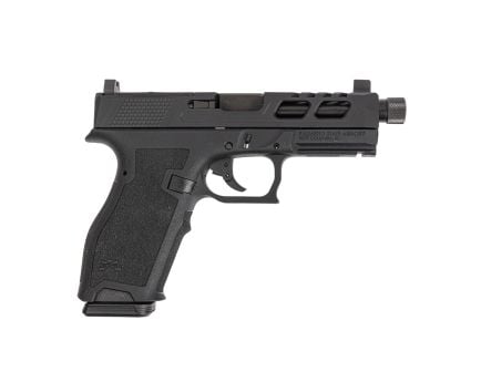 PSA Dagger Full Size - S 9mm SW6 RMR Pistol With Threaded Barrel, Black