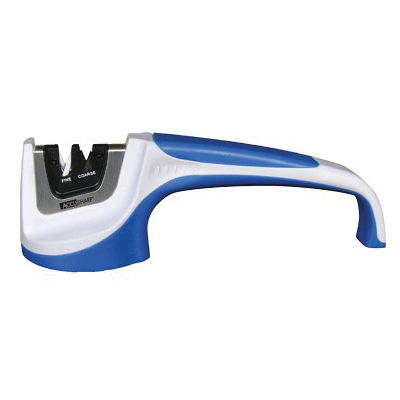 AccuSharp Pull Through Knife Sharpener, Blue/White - 036C