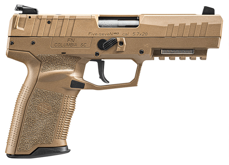FN Five-seveN MRD 5.7x28mm Semi-Auto Pistol FDE