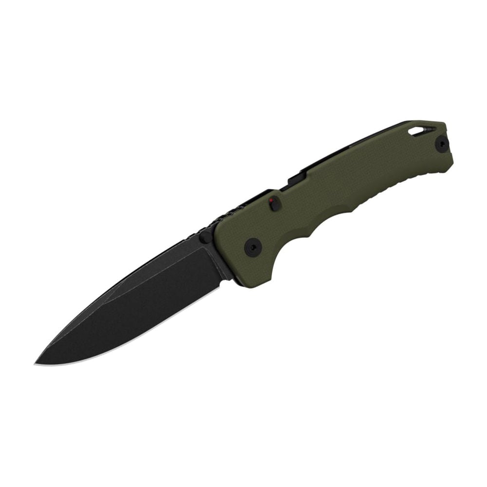 Cold Steel Swift III Folding Knife Drop Point OD Green - Fast Deployment, Secure Lock, Ideal for EDC and Tactical Use - CS-FL-40AT