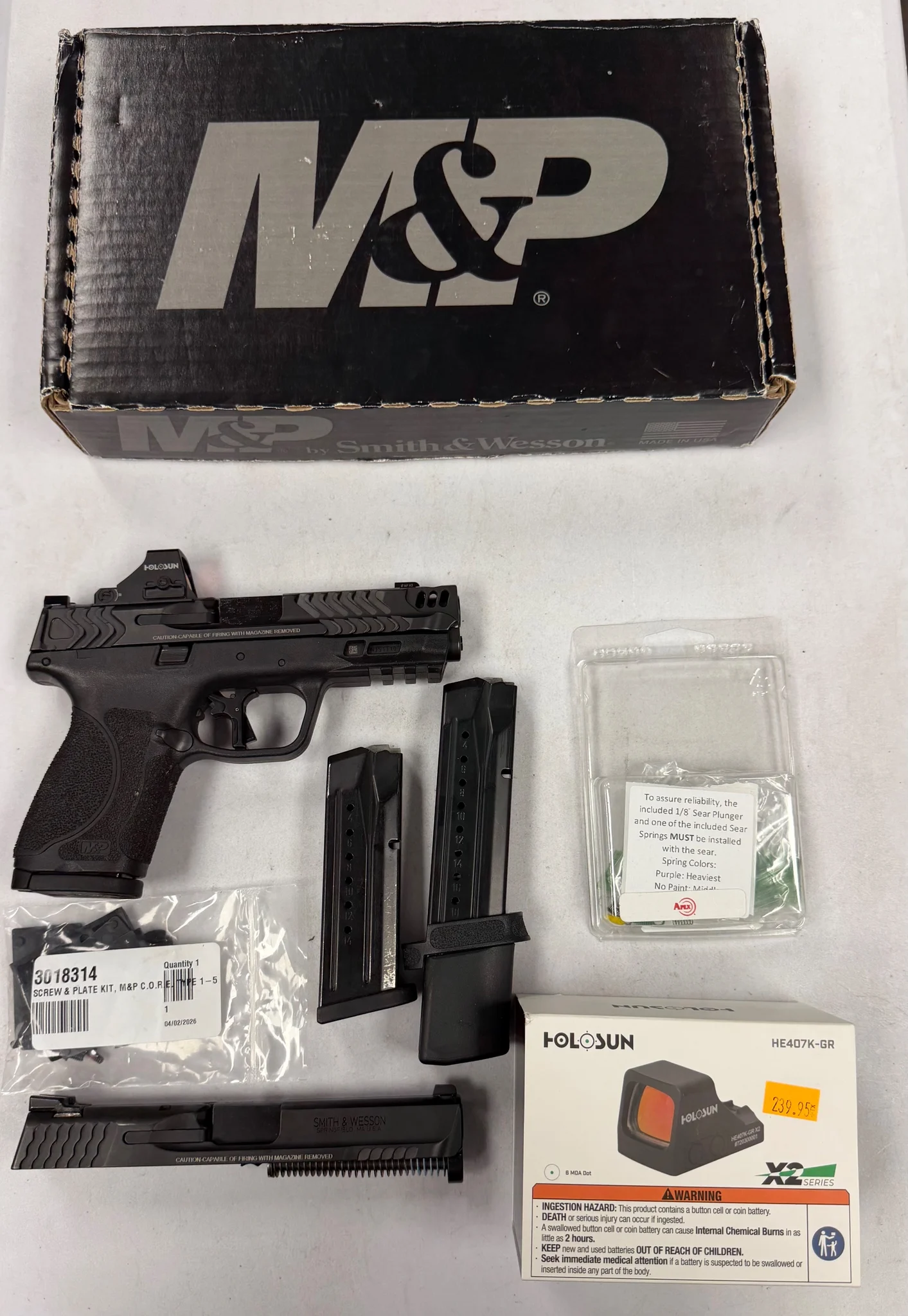 SMITH & WESSON Performance Center M&P9 M2.0 Comp (Used)