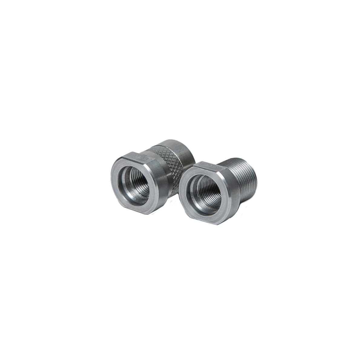 Odin Works Thread Adapter 5/8-24, Silver - Precision Threading for Suppressors and Accessories - SUP-TA-1-2-TO-5-8