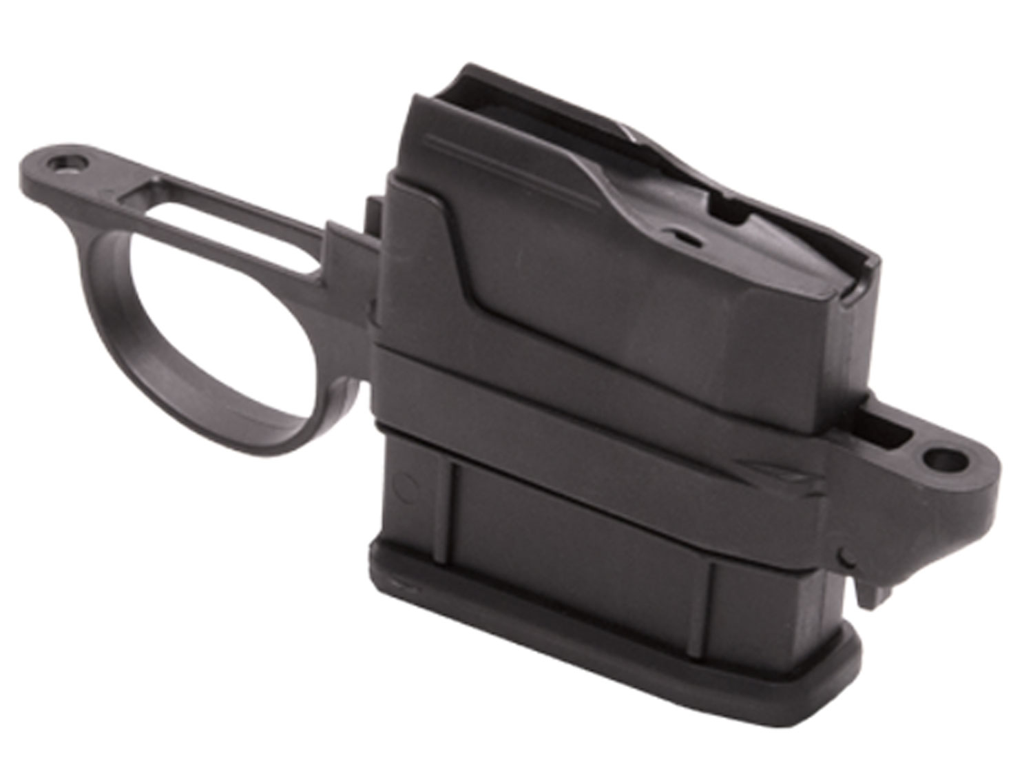 Howa 5 Round .243/.308 Win/7mm-08 Rem 700 Short Action Detachable Magazine Kit w/ Floor Plate, Black - ATIK5R308REM