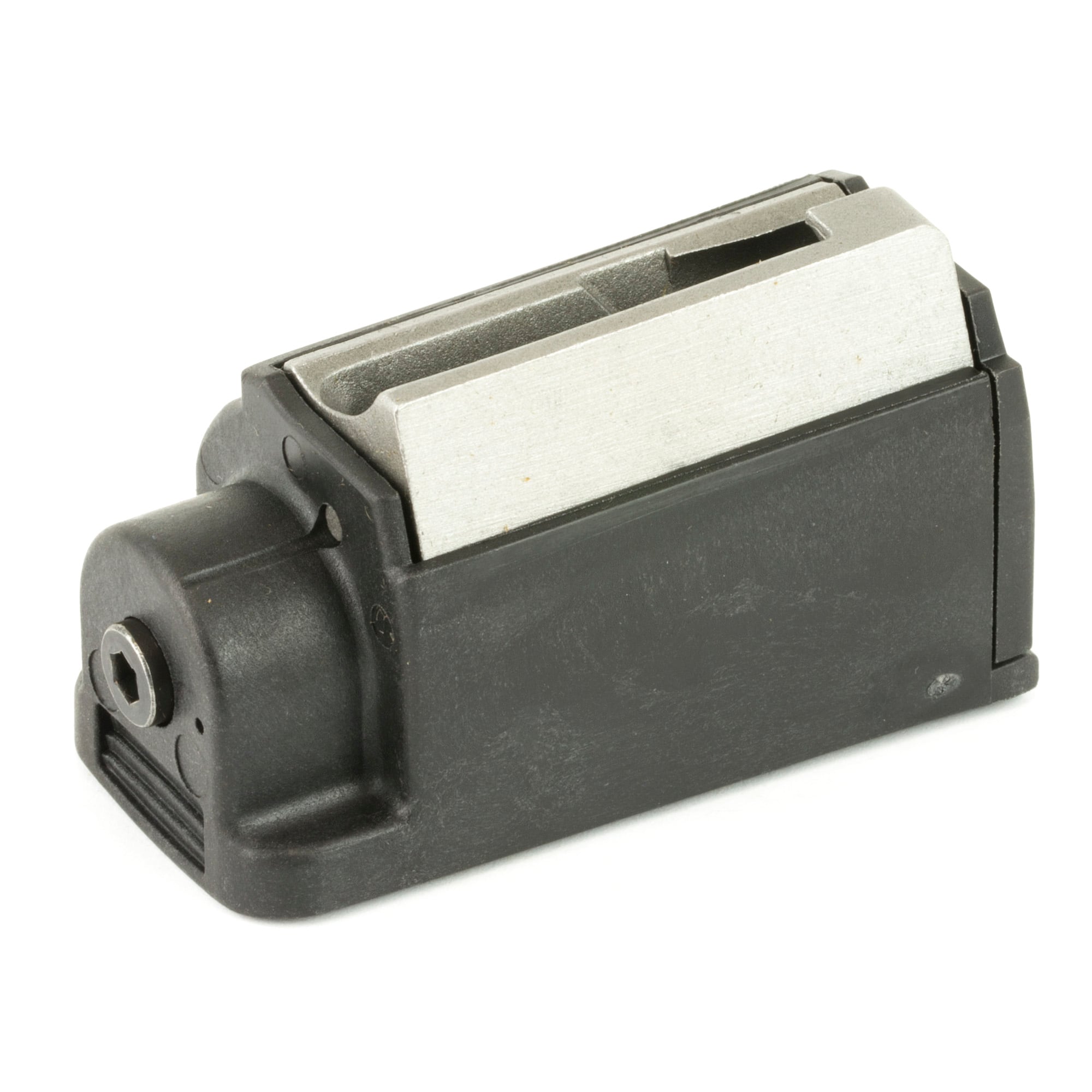 Ruger Magazine, 357 Mag, 5 Rounds, Fits M77, Black - 90345