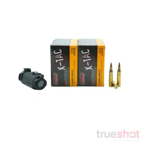 BUNDLE DEAL: Aimpoint Micro T-2 Red Dot Sight and 200 Rounds of Ammo - PMC 5.56 62 Grain