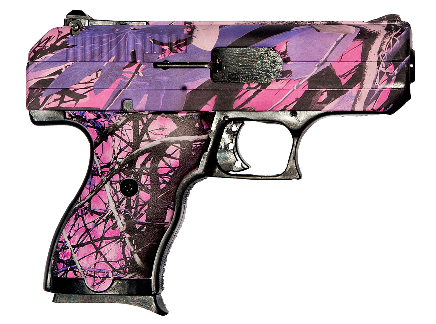 Hi-Point 380 ACP 8+1 Round Semi Auto Handgun, Pink Camouflage - CF380PI