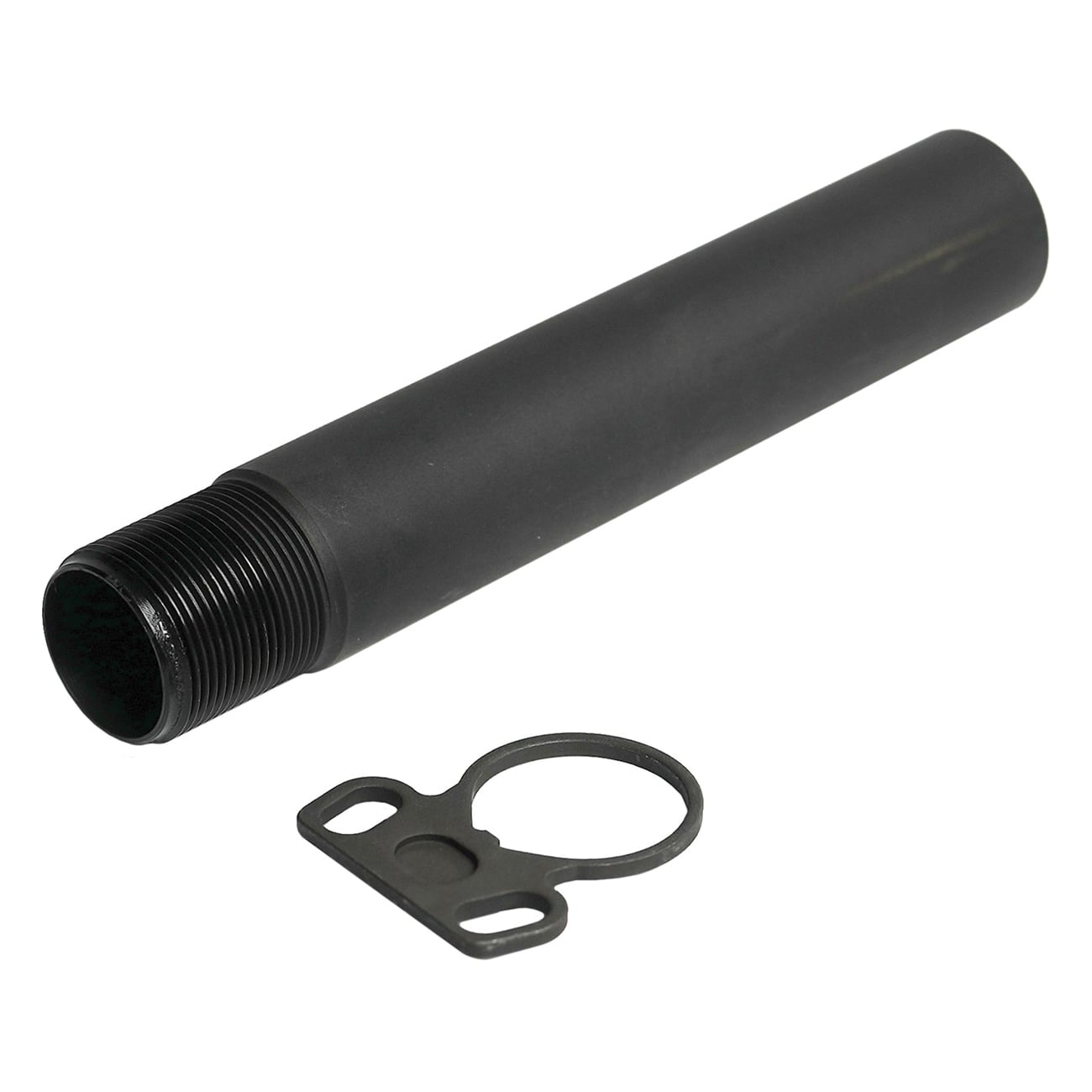 CMMG Pistol Tube Assembly for AR-Style - Dependable Functionality in Classic Black - 55CA67D