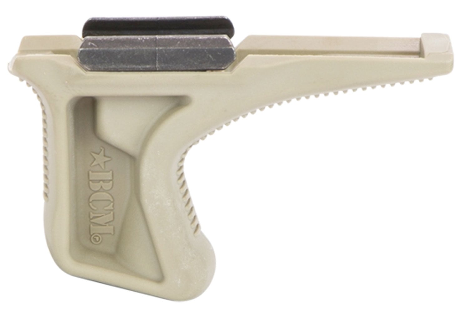 Bravo Company Mfg Picatinny 1913 Rail Version Angled Grip for Real M4/M16/AR15 Rifles, Flat Dark Earth - BCM-KAG-1913-FDE