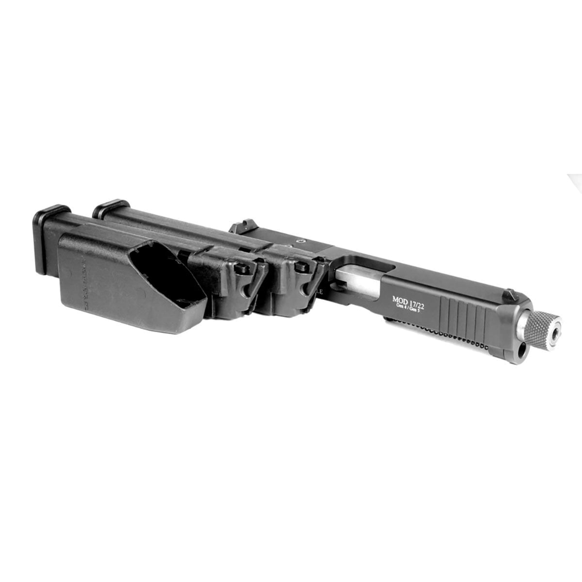 Advantage Arms Mod Conversion Kit .22LR Fits Glock Gen 5 G17/Glock Gen 5 G22, Black