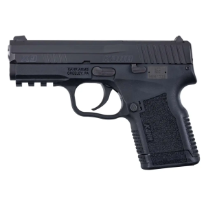 Kahr Arms KX9094RD10 X9  9mm Luger 10+1 3.54 Stainless Steel Barrel, Blackened Optic Ready/Serrated Stainless Steel Slide, Black Polymer Frame w/Picatinny Rail