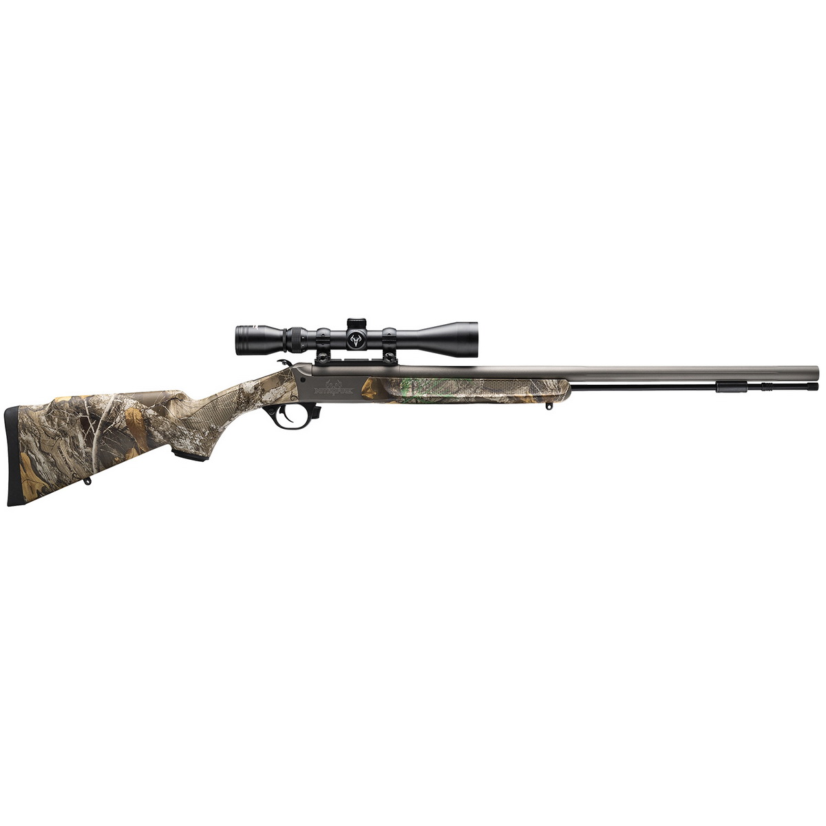 Traditions NitroFire .50 Cal Break Action Rifle in Realtree Edge Camo - Ideal for Blending into Nature - CR5-841104421
