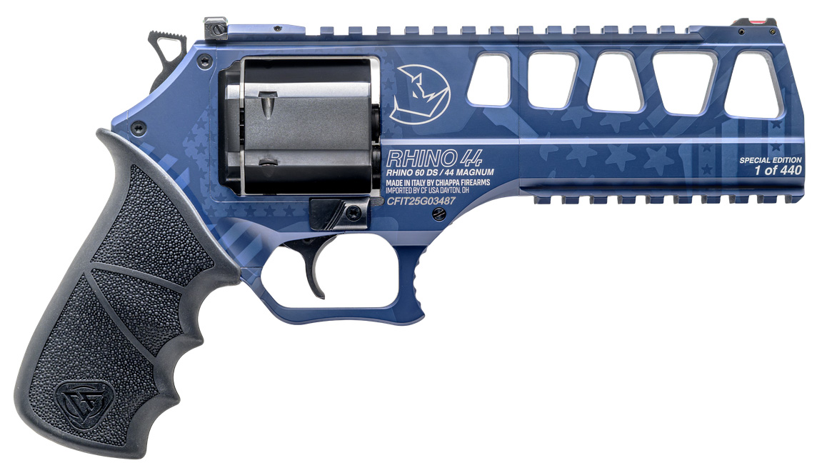 Chiappa Rhino 60DS 44Mag Revolver, Navy Blue, 6RD 1 of 440