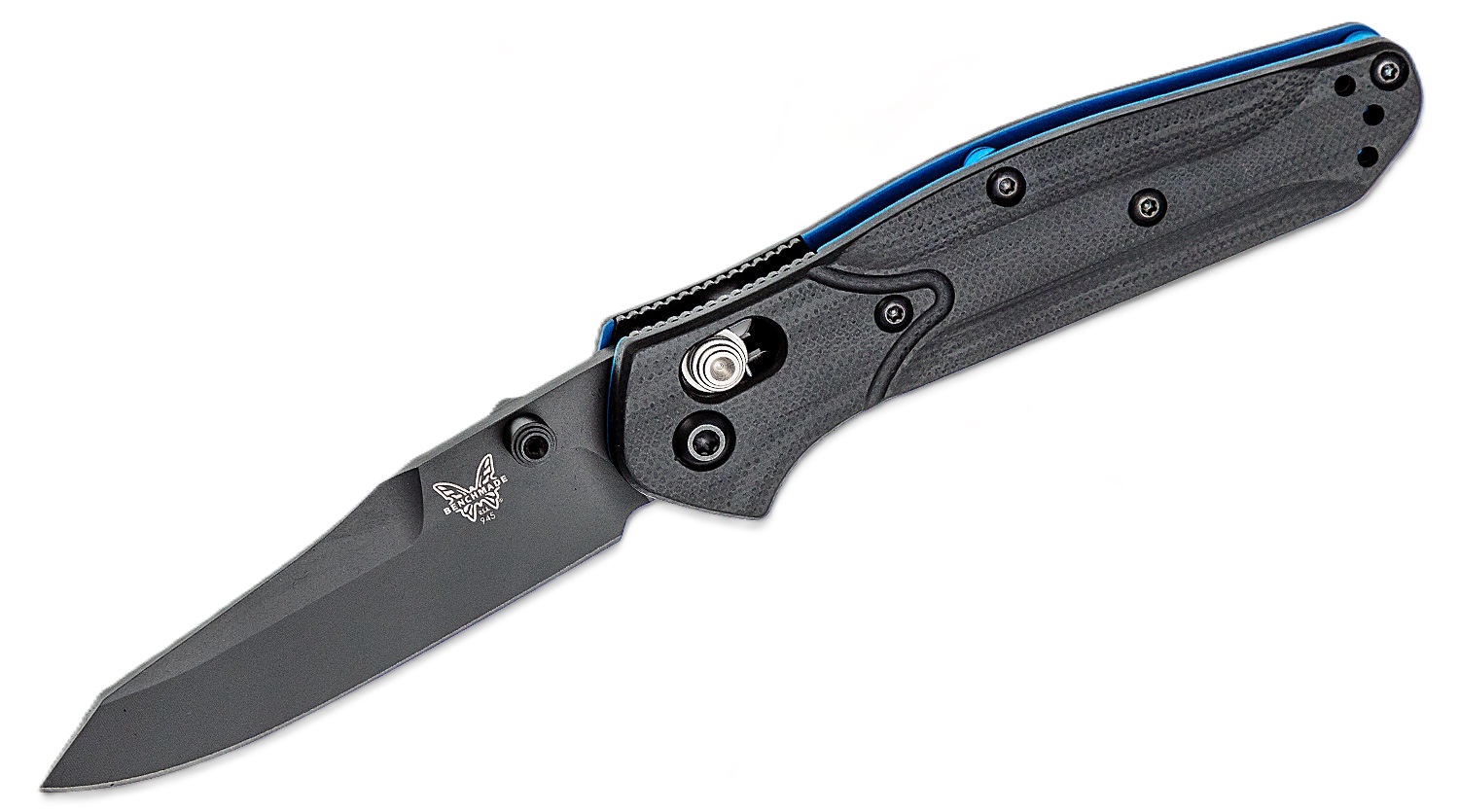 Benchmade Mini Osborne Folding Reverse Tanto Knife, Black - 945BK-1