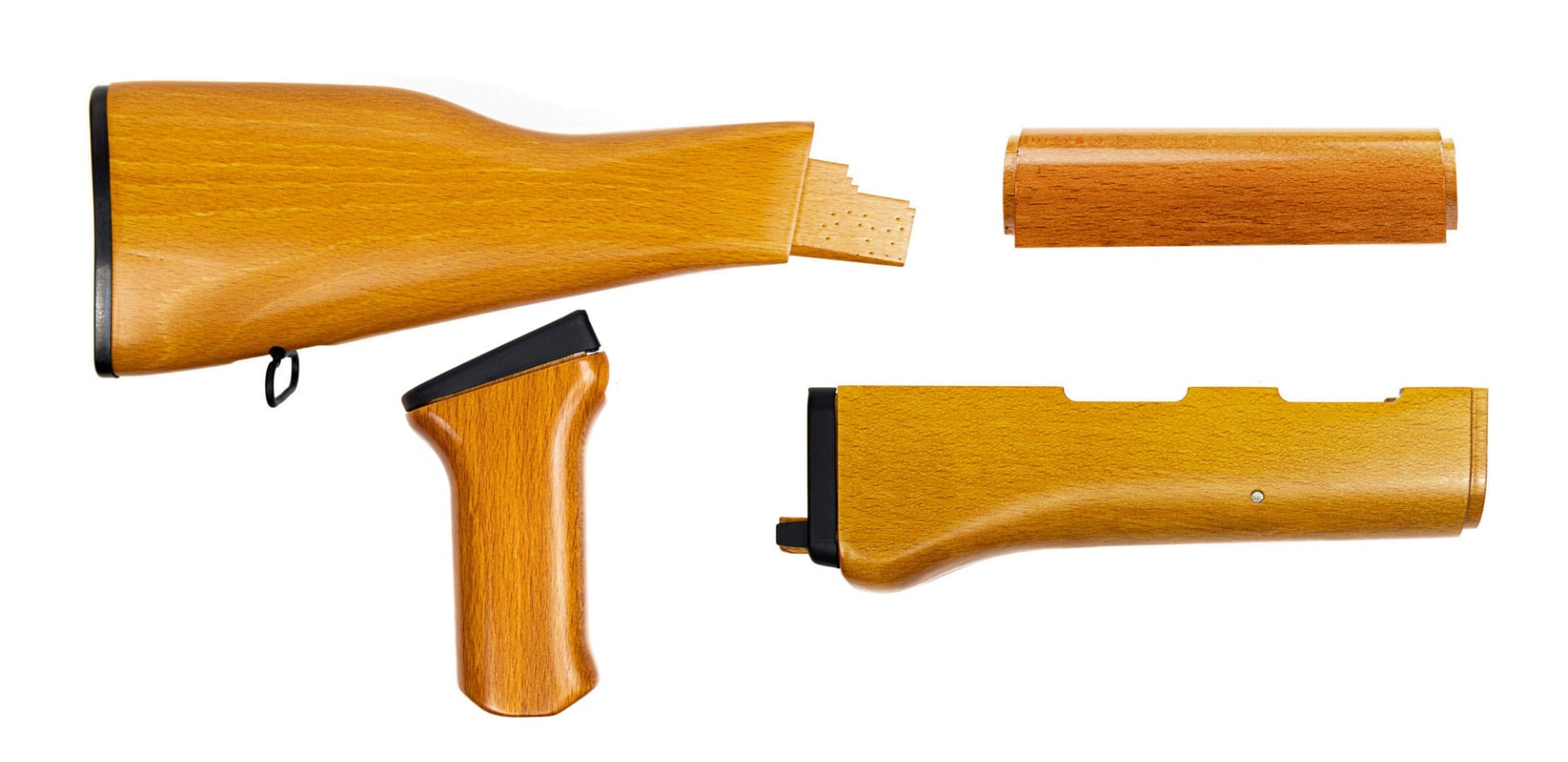 PSA AK Norinco Furniture Set with Smooth Grip