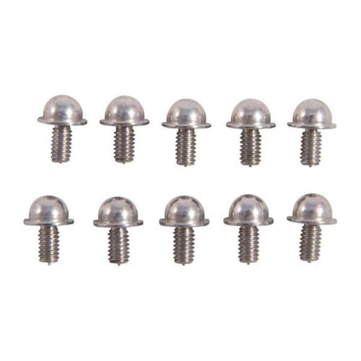Brownells #17 Shotgun Sight Bead Refill, White Pack of 10