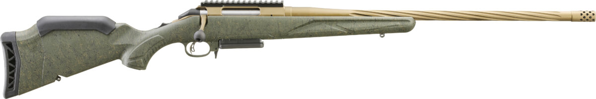 Ruger AMERICAN GEN2 PRED 6.5CR 22" 46930 | GREEN SPLATTER STOCK