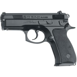 CZ 75 P-01 9mm Decocker Pistol with Fixed Sights