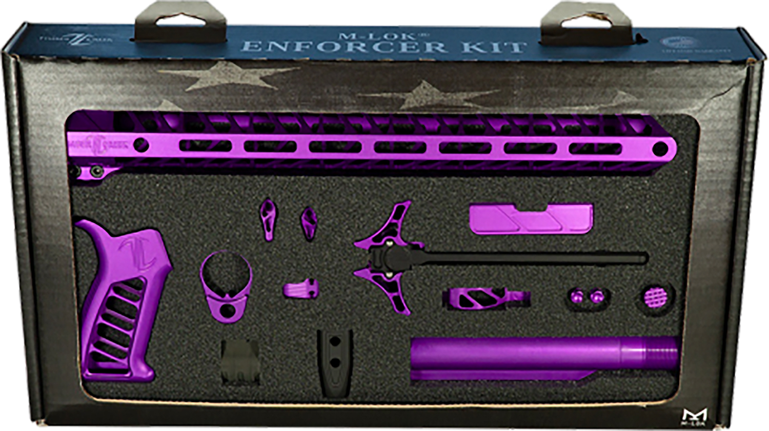 Timber Creek Enforcer AR-15 Build Kit Purple Anodized