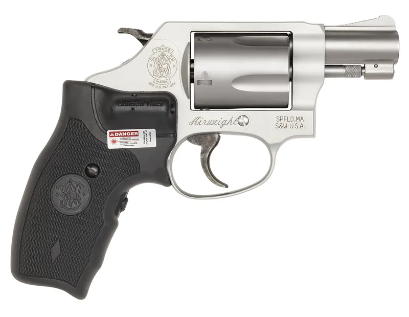 Smith & Wesson Model 637 J-Frame 38 Special +P 5-Shot 1.88" w/Crimson Trace Laser