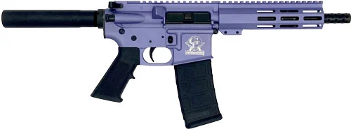 GLFA AR15 PISTOL 223 WYLDE – 7.5″ NITRIDE BBL WILD ORCHID