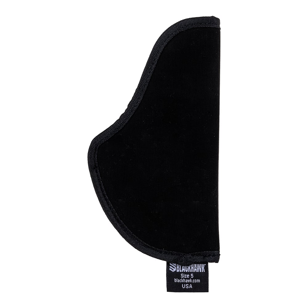 Blackhawk TecGrip Ambidextrous IWB Holster Size 5, Black - 40IP05BK