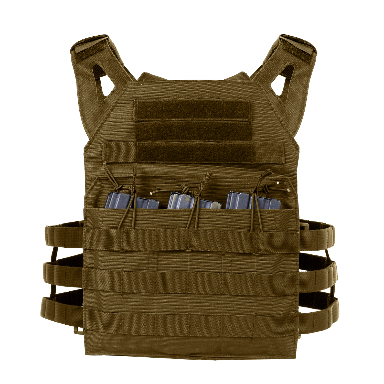 Rothco Lightweight Armor Plate Carrier Vest - Coyote Brown, Regular