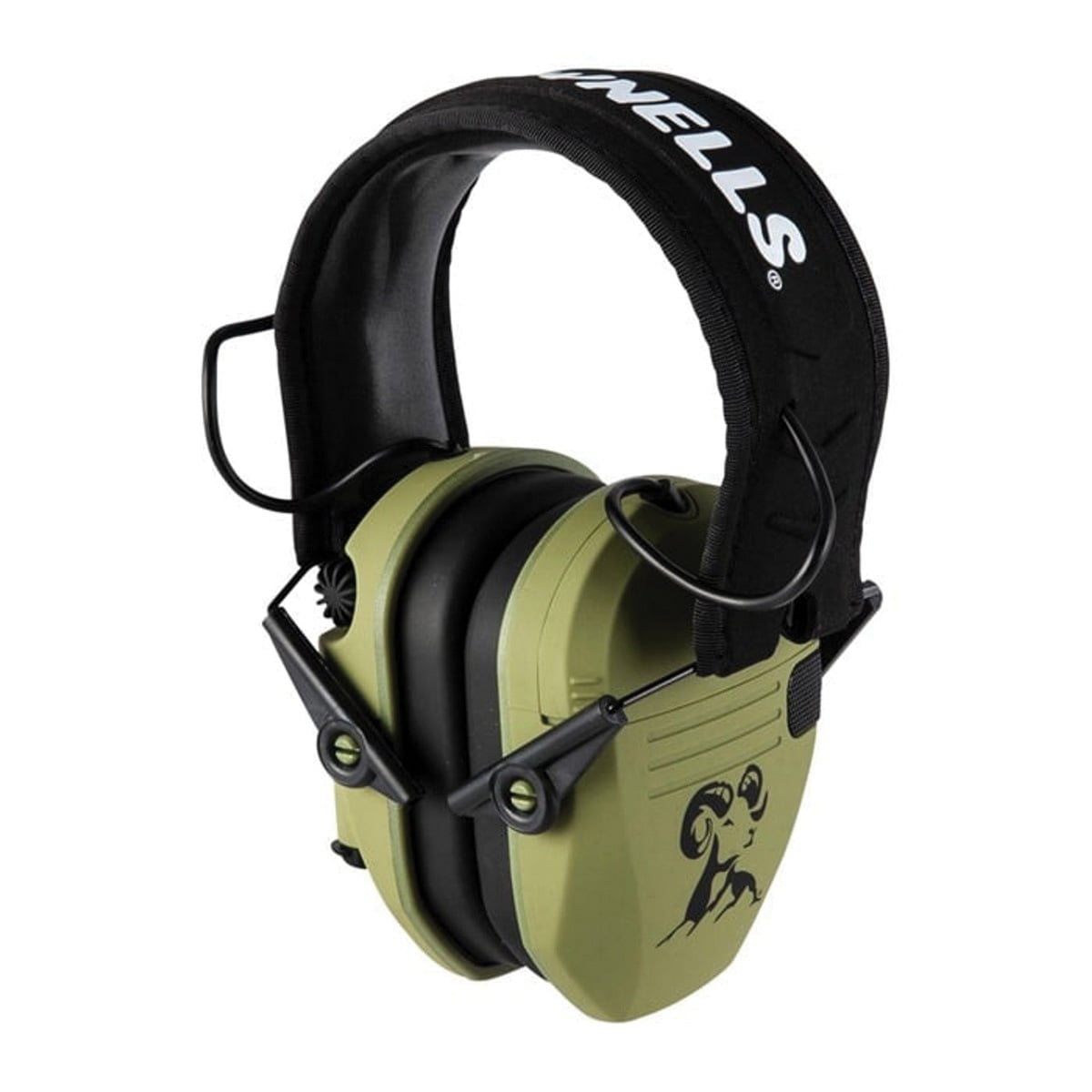 Brownells 23 dB 3.0 Premium Electronic Earmuff, Green