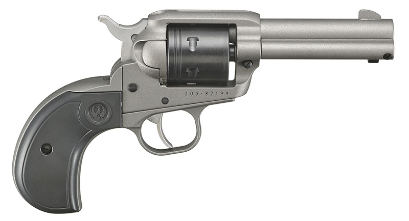 Ruger Wrangler 22LR Revolver Birdshead 3.75" Silver