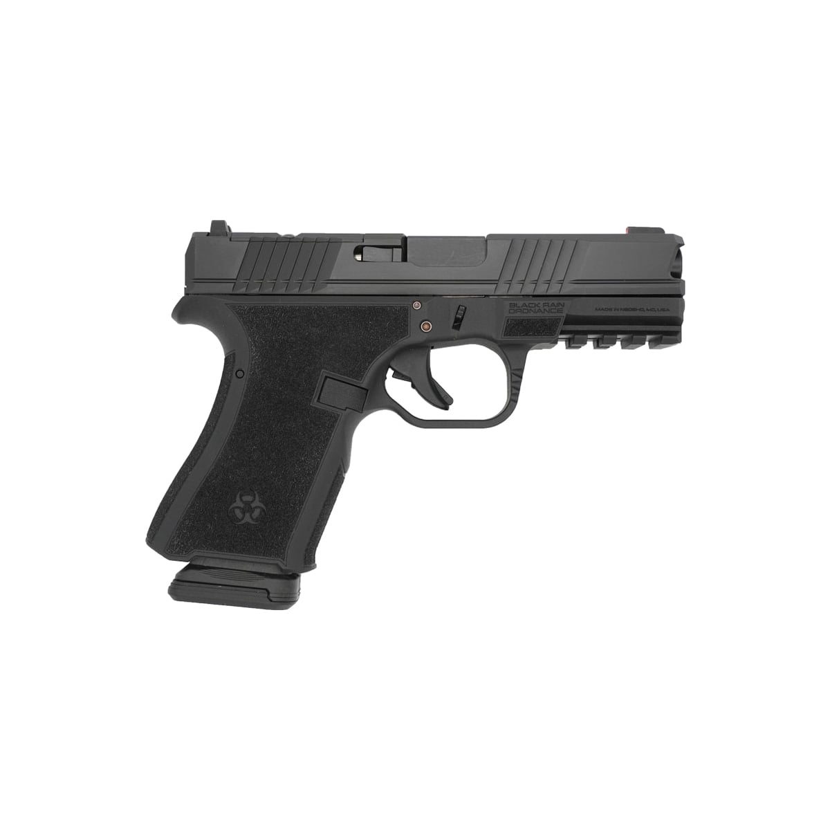 Black Rain Ordnance Frontline Compact 9mm 3.75" 15rds, Black
