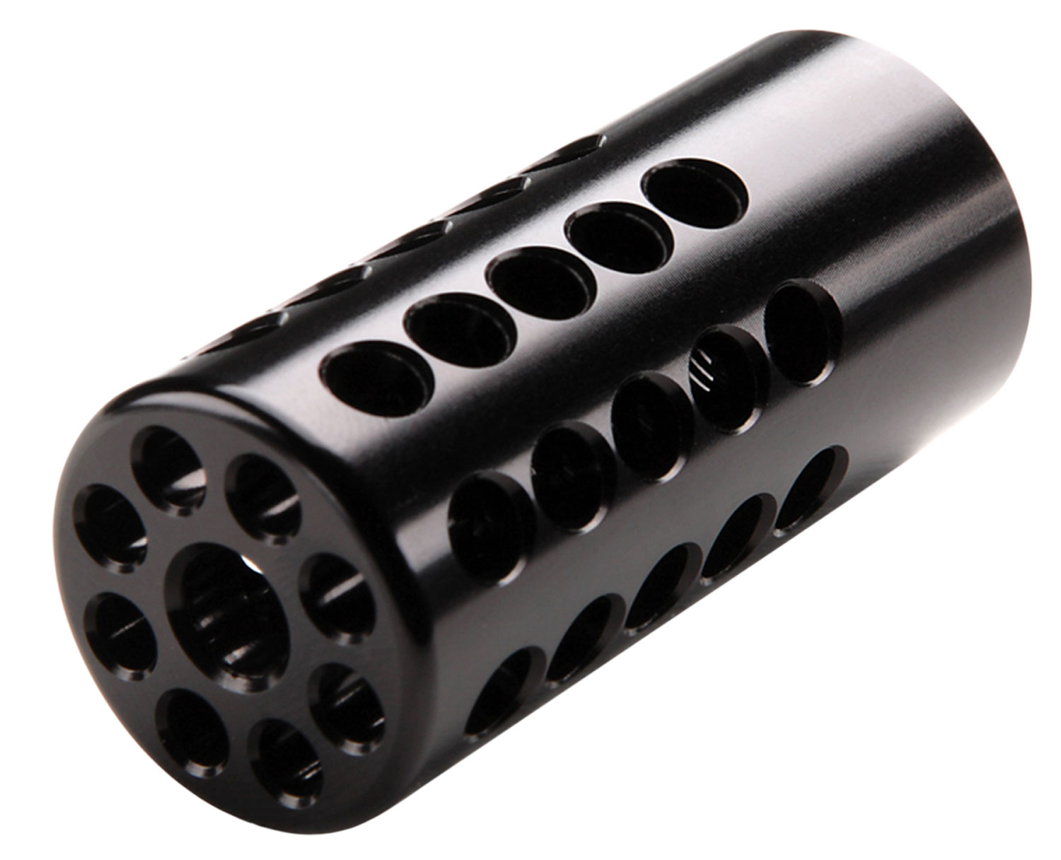 Tactical Solutions X-Ring 10/22 1/2-28 Compensator, .22, Glossy Black - 1022CMPBLK