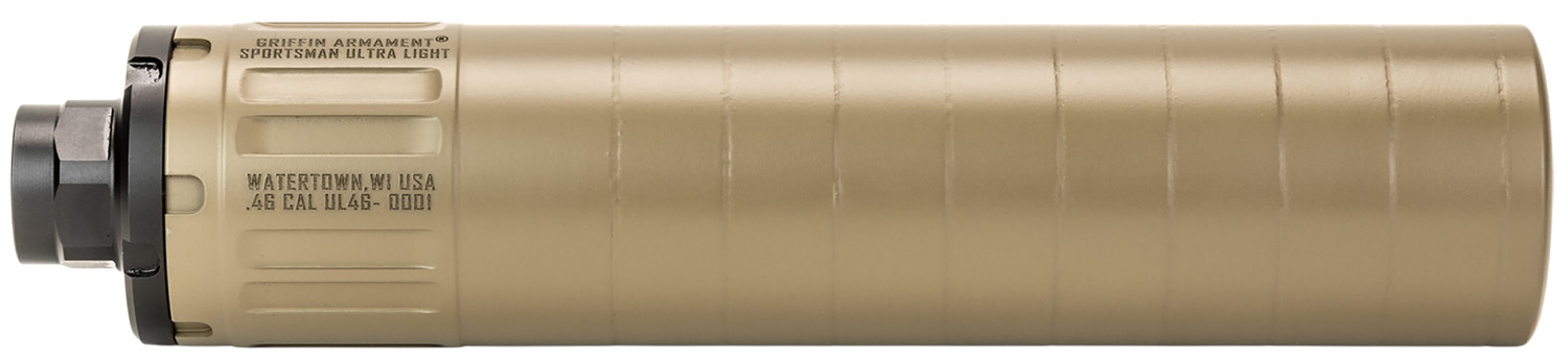 Griffin Armament Sportsman Ultra Light HD 46 Cal Suppressor
