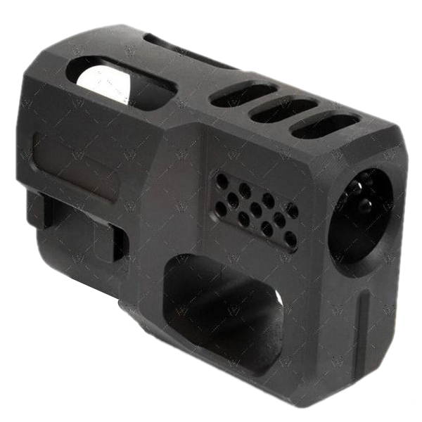 Strike Industries Strike Modular Chassis Compensator Fits Sig Sauer P320, Black