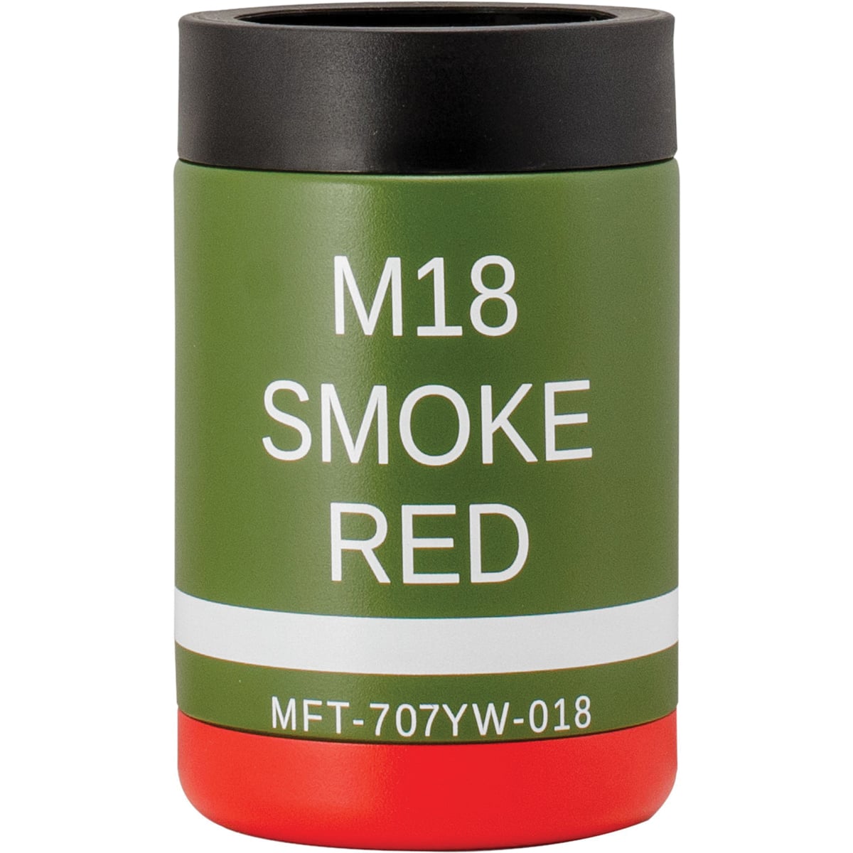 Mission First Tactical M18 Red Smoke Can Cooler, 12 oz