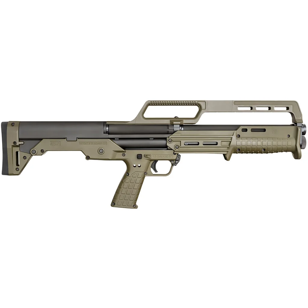 KelTec KS7 Gen 2 Shotgun 12 ga. 18.5 in. Green w/Pic Rail 3 in. 6 rd.