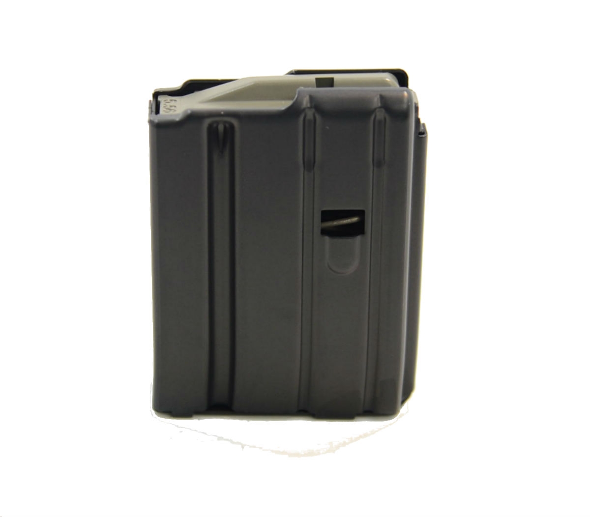 D&H AR-15 .223/5.56mm Magazine 10rd Capacity Aluminum Black Teflon - 10-AL-BT-MP-RT