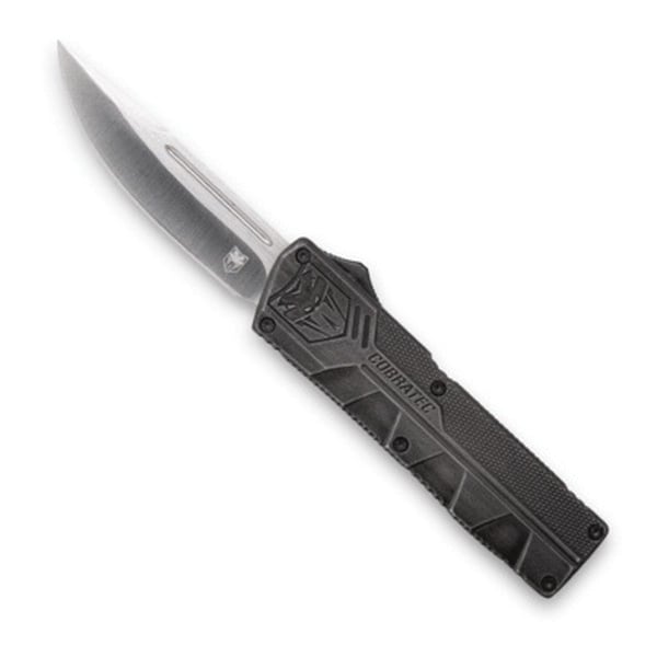 CobraTec Knives Drop Point Lightweight Knife, 3.25", Stonewash - SWCTLWDNS