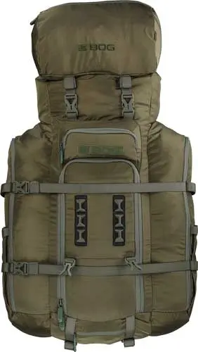 BOG HELIX 6000 BIVY BAG 420D - 6000 CU IN ROLL TOP MOSS