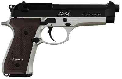 Derya Melik 9mm 4.90 10+1 Silver/Walnut