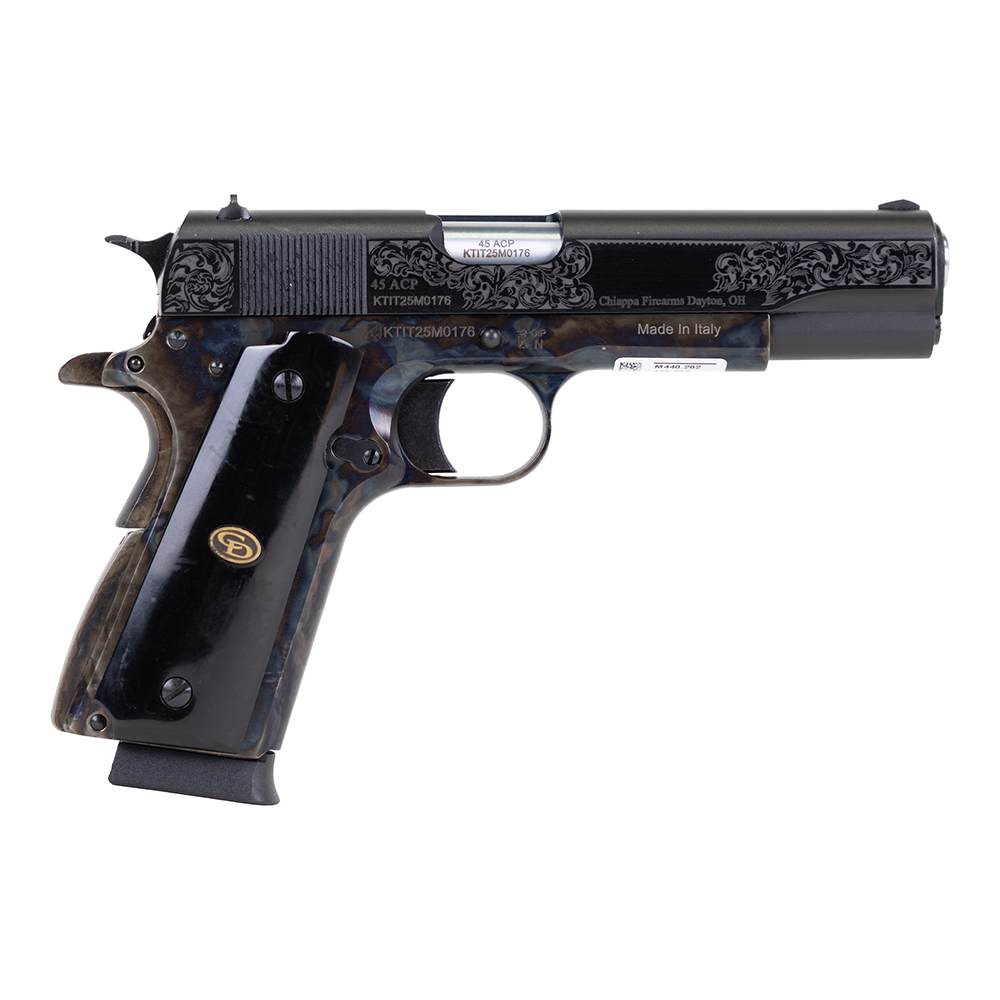 Charles Daly 1911 Field .45 ACP 5" 8rd Pistol, Steel Color Case - 440.202