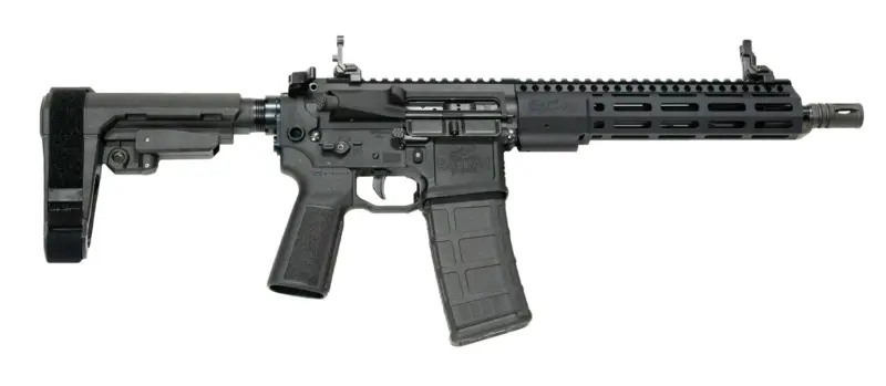 San Tan Tactical STT-F-PSP-10 Defender 5.56 NATO 10.50" Black Polymer SB Tactical SBA3 Brace
