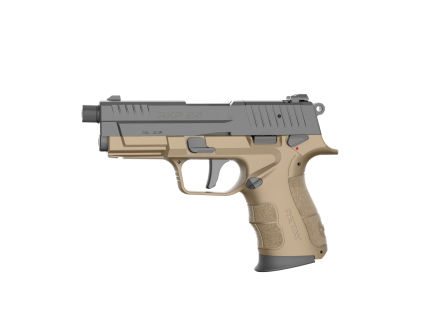 Retay RXP22 Threaded Barrel 22LR W/ (2)13rd Magazines, FDE / BLK Slide