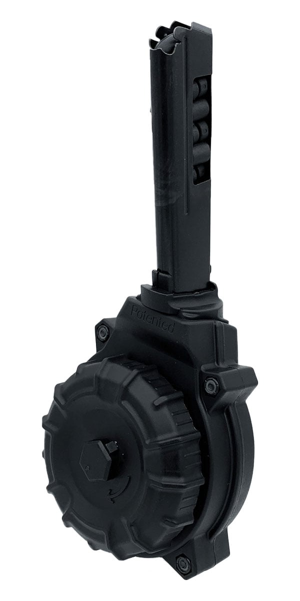 ProMag Hi Point 995/995TS 9mm 50 Round Drum Magazine, Black - DRM-A79