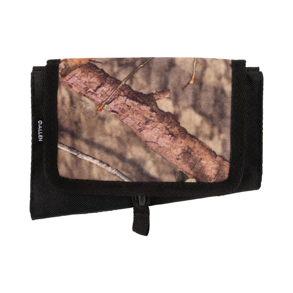Allen Elastic Buttstock Cartridge Holder with Flap Cover, Black/Mossy Oak Break-Up Country - 2068